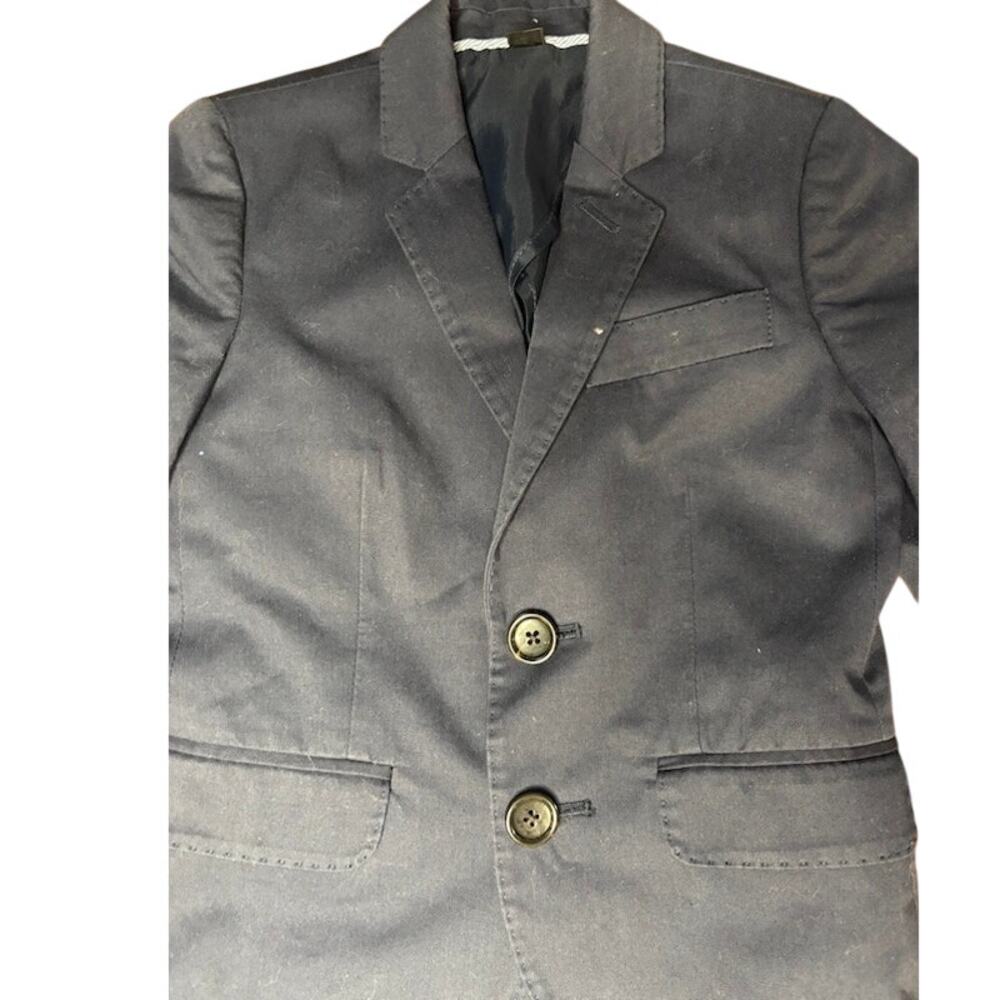 Crewcuts J.Crew Boys Ludlow Blazer & Pants Suit Set Navy Blue Formal Size 3 - Picture 5 of 11